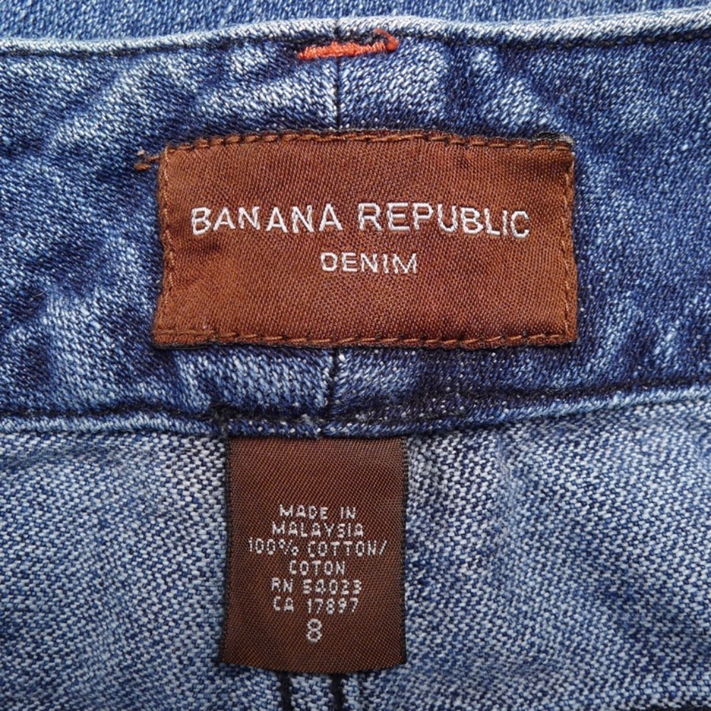 Banana Republic Jeans Bootcut 100% Cotton Size 8 Womens Vintage - Picture 7 of 8